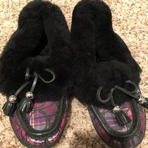 Coach house slipper size 8